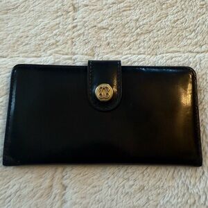 Vintage Bosca Full Grain Leather Continental Wallet Elegant EUC